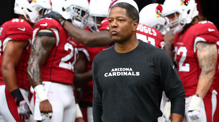 Former Cardinals coach Steve Wilks.
